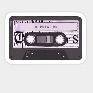 Reputation Cassette Sticker